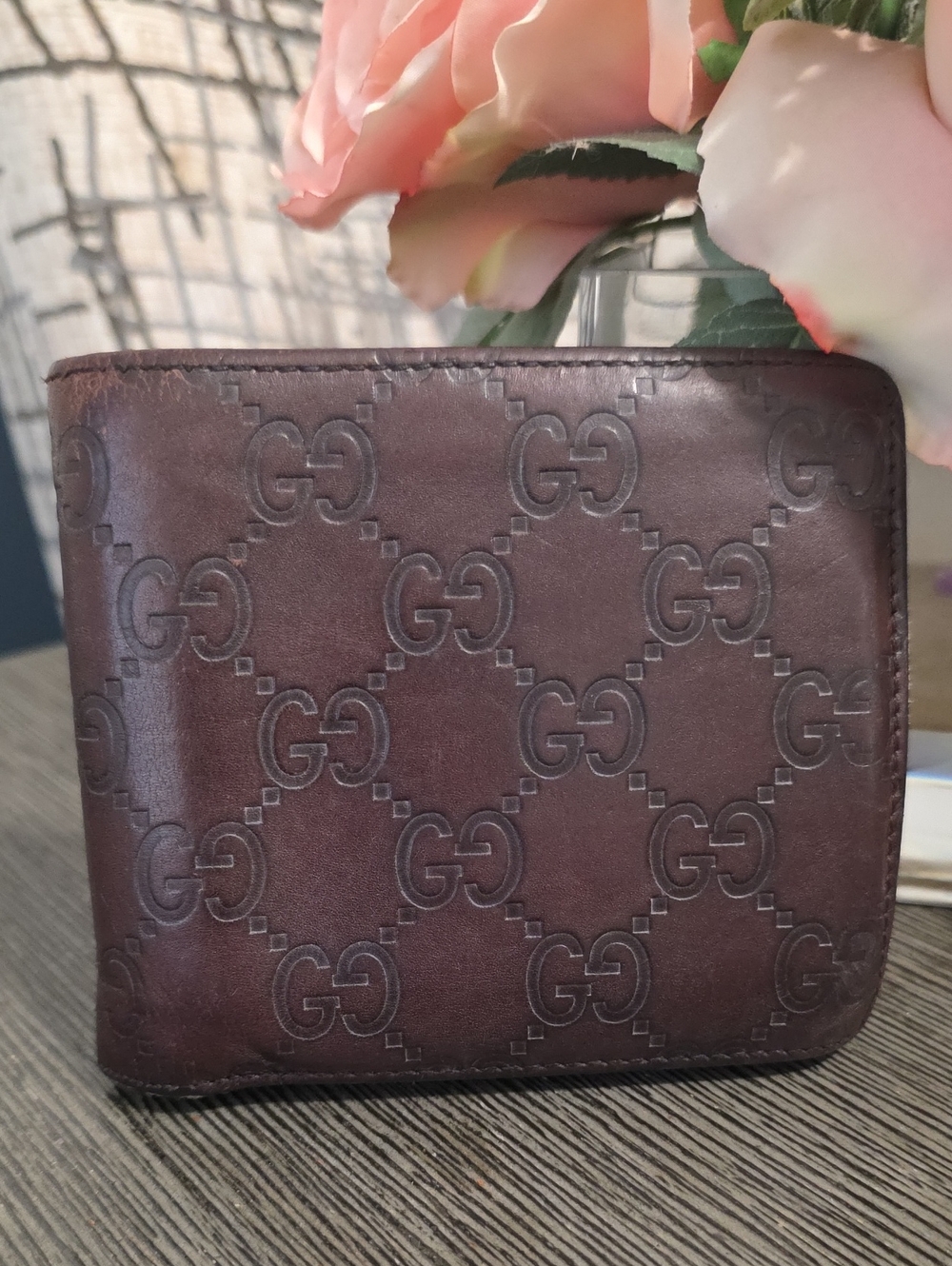 Authentic Gucci Guccisima Bifold Wallet
